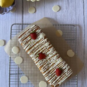 Bizcocho de Choco blanco & Cítricos