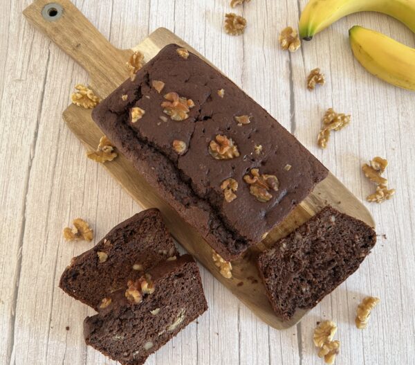 Choco banana bread