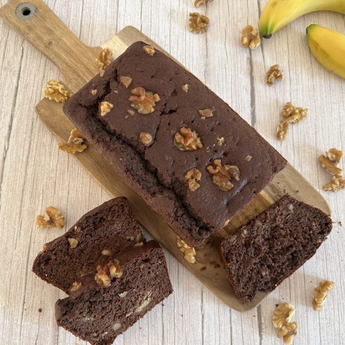 Choco banana bread
